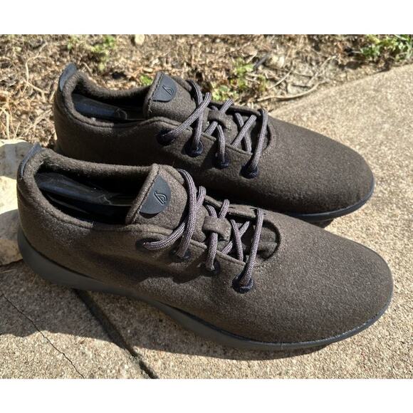 Allbirds Wool Runner WR Mens 13 Merino Wool Dark Gray Sneakers Shoes‎ main image 10